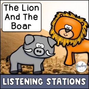 The Lion And The Boar - Aesop's Fables For Kids