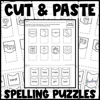 Blends Spelling Puzzle