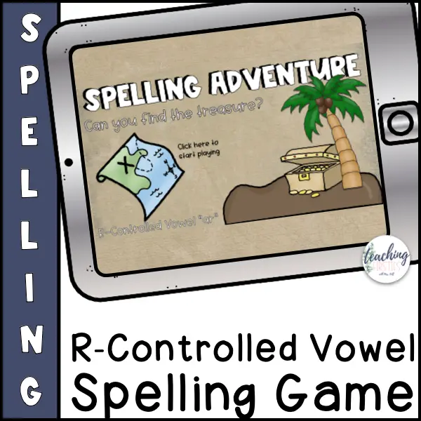 r controlled vowels spelling games