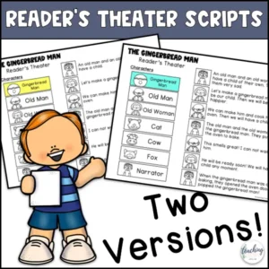 The Gingerbread Man Reader’s Theater Scripts