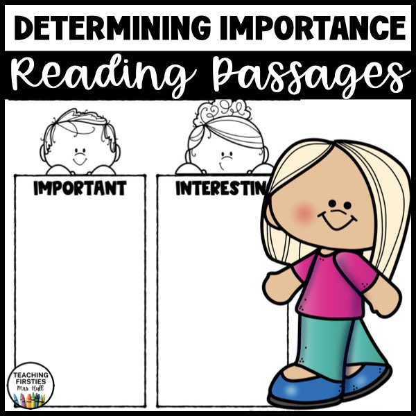 Determining Importance Reading Passages