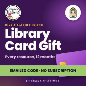 Library Card Gift
