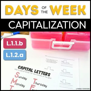 capitalization of the days of the week
