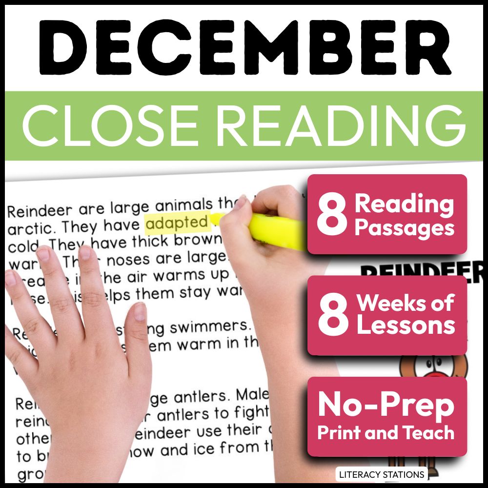december close reading