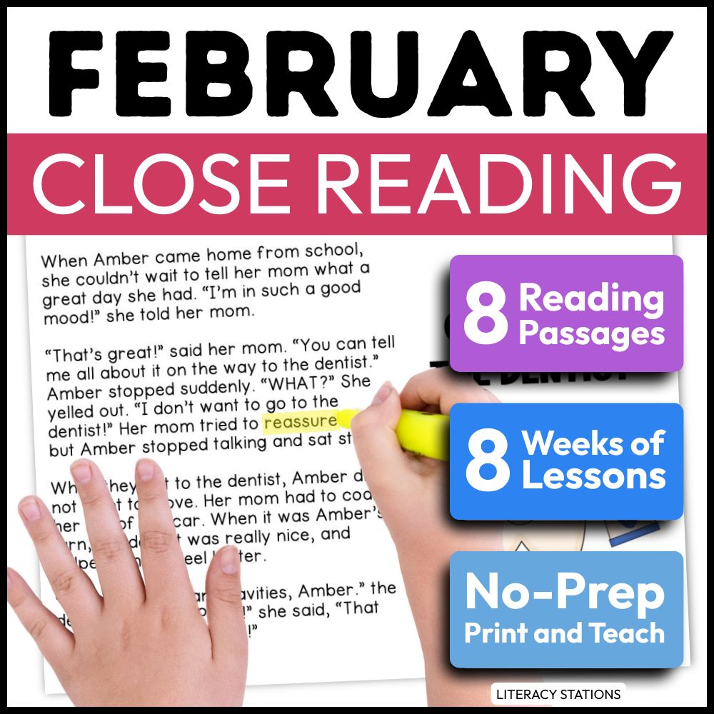 february close reading