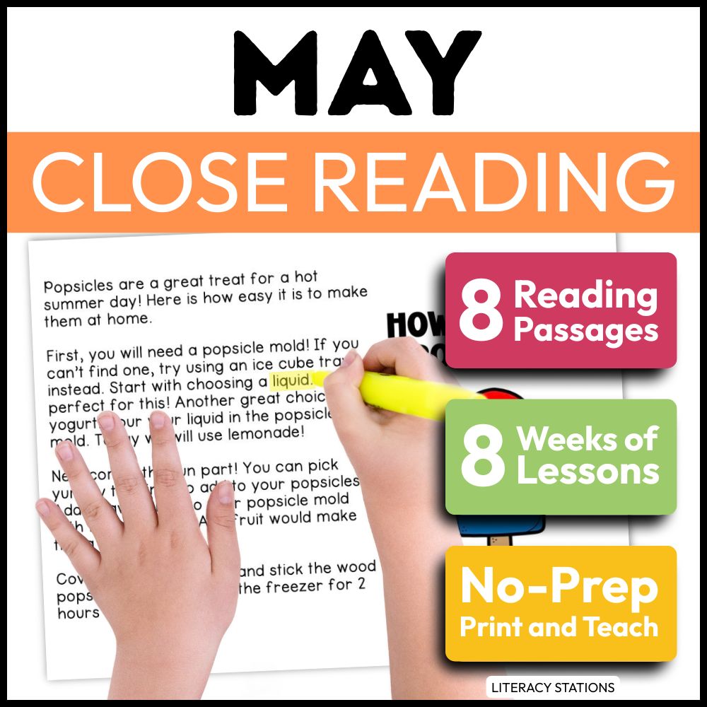 may close reading
