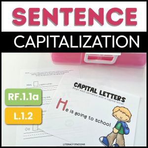 sentence capitalization