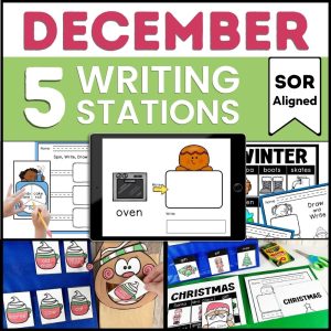 december writing center bundle