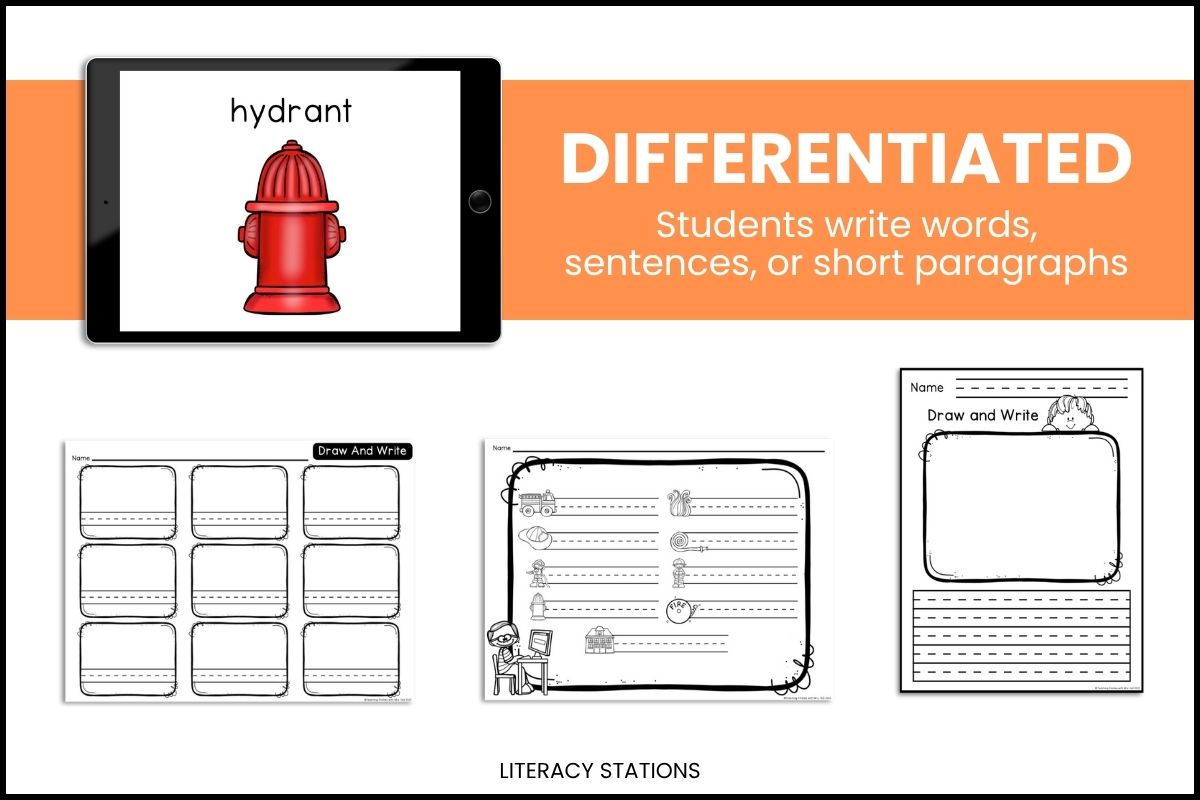 fire safety writing center