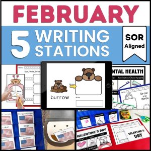 february writing centers bundle