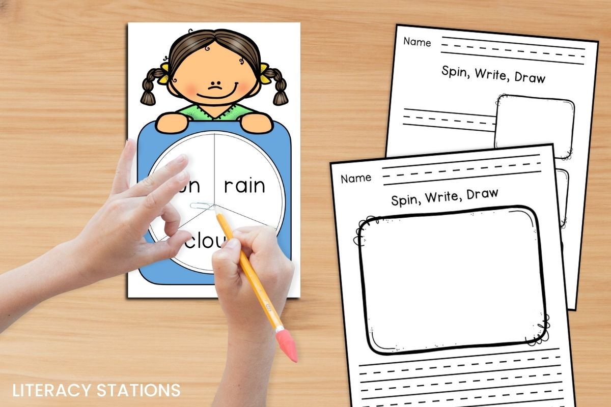 literacy stations library card