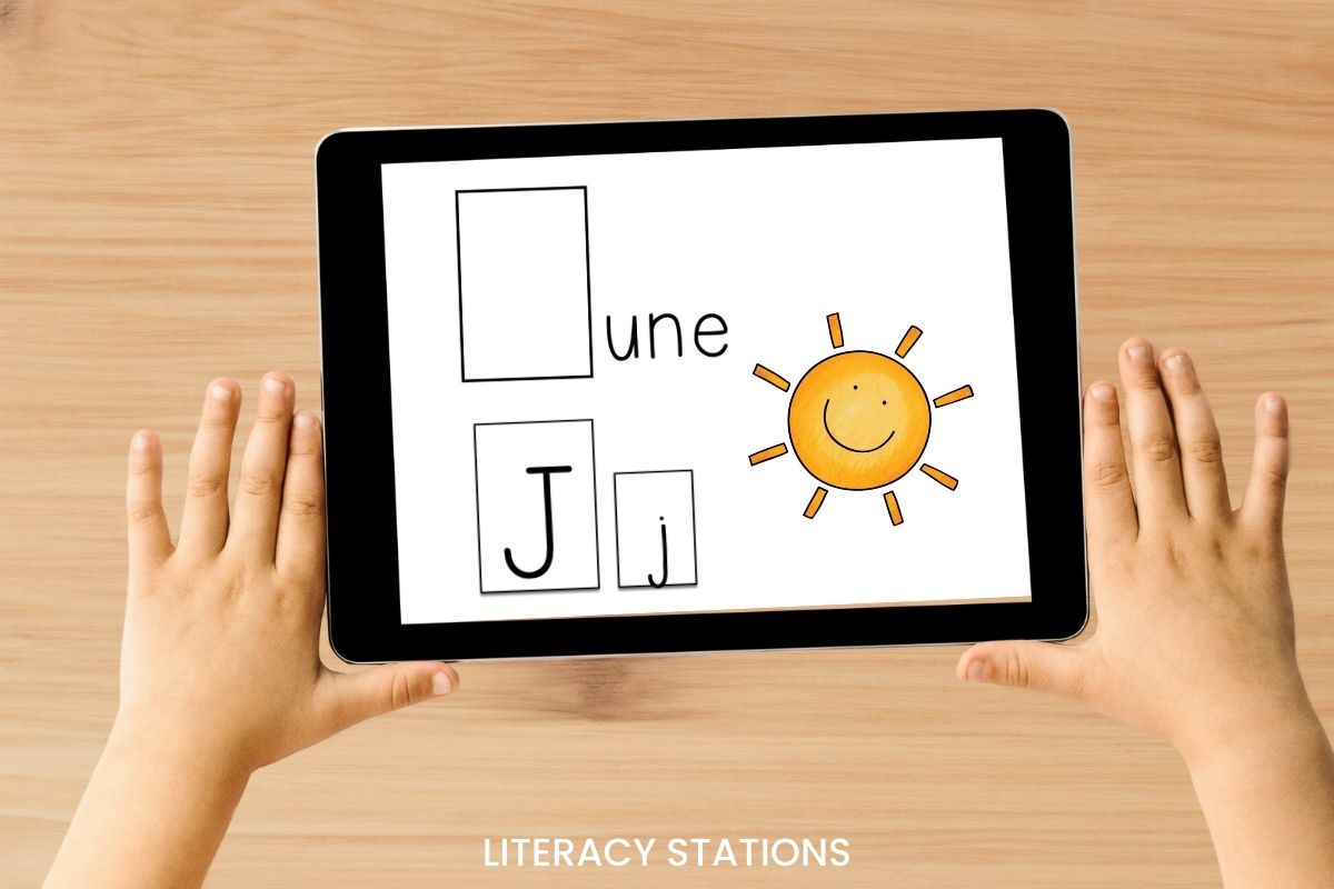 literacy stations library card
