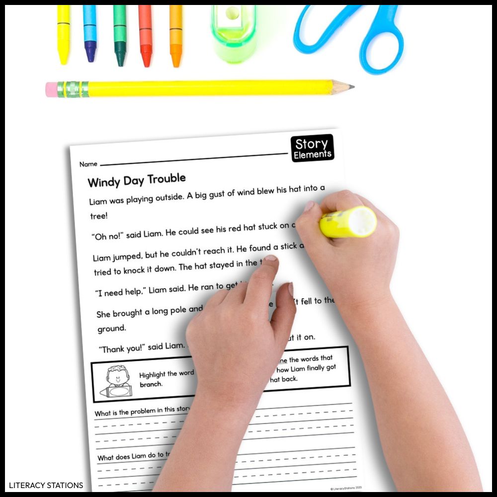 literacy stations library card