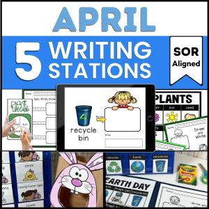 april writing centers bundle