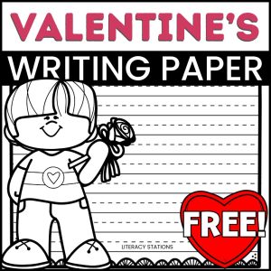 valentines day writing paper