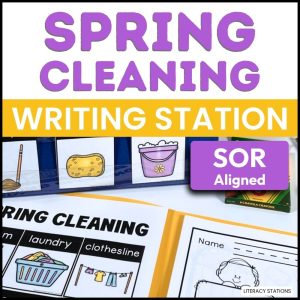 spring cleaning writing center