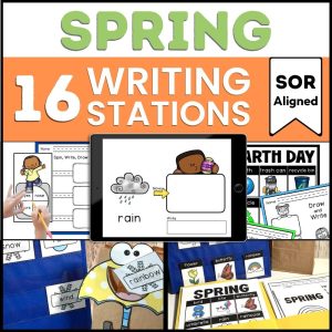 spring writing centers bundle