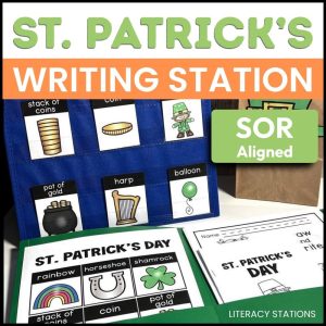 st patricks day writing center