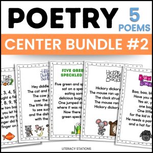 poetry center activities for 1st grade
