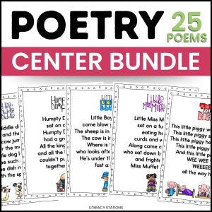 poetry activities for 1st grade