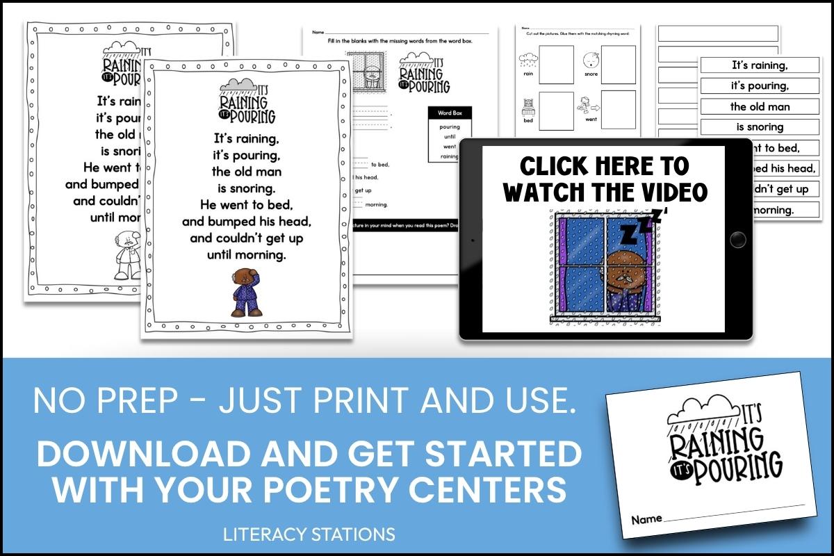 Its Raining Its Pouring Poetry Center