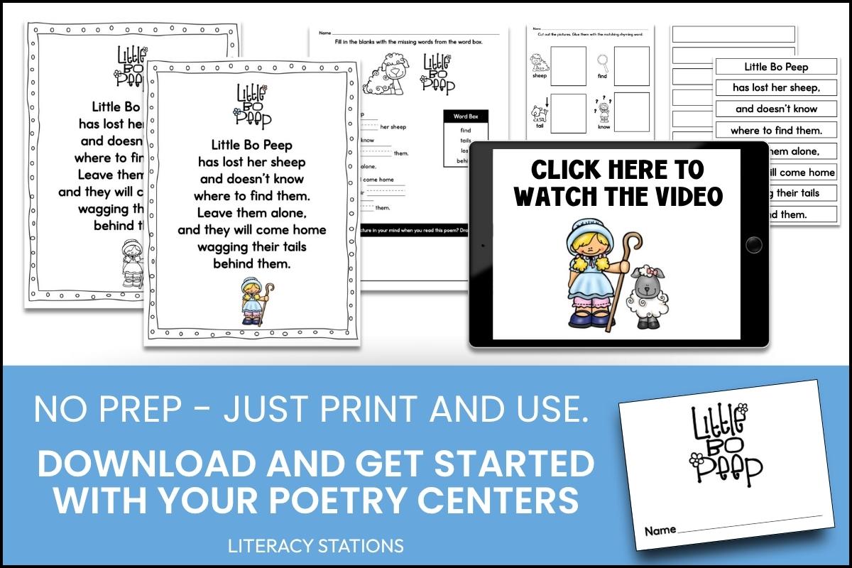 Little Bo Peep Poetry Center