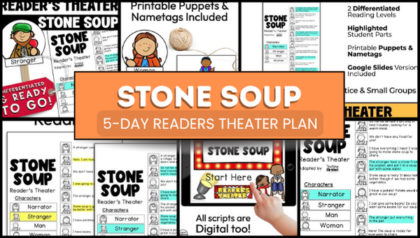 Stone Soup readers theater for 1st grade