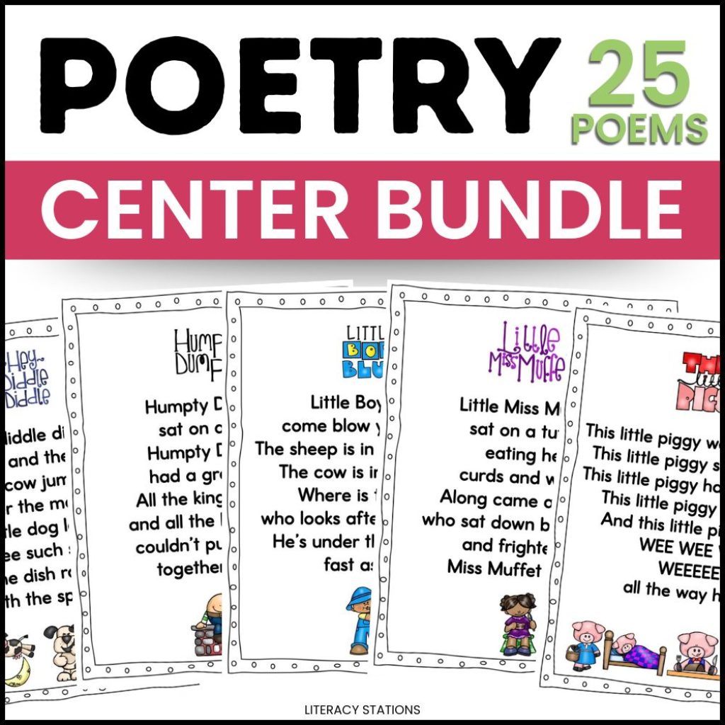 poetry activities for 1st grade