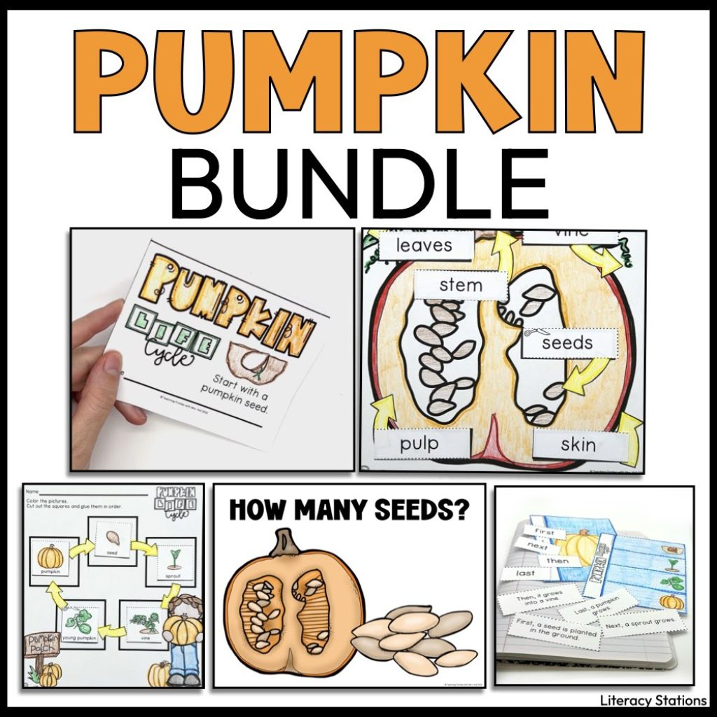 first grade pumpkin activities