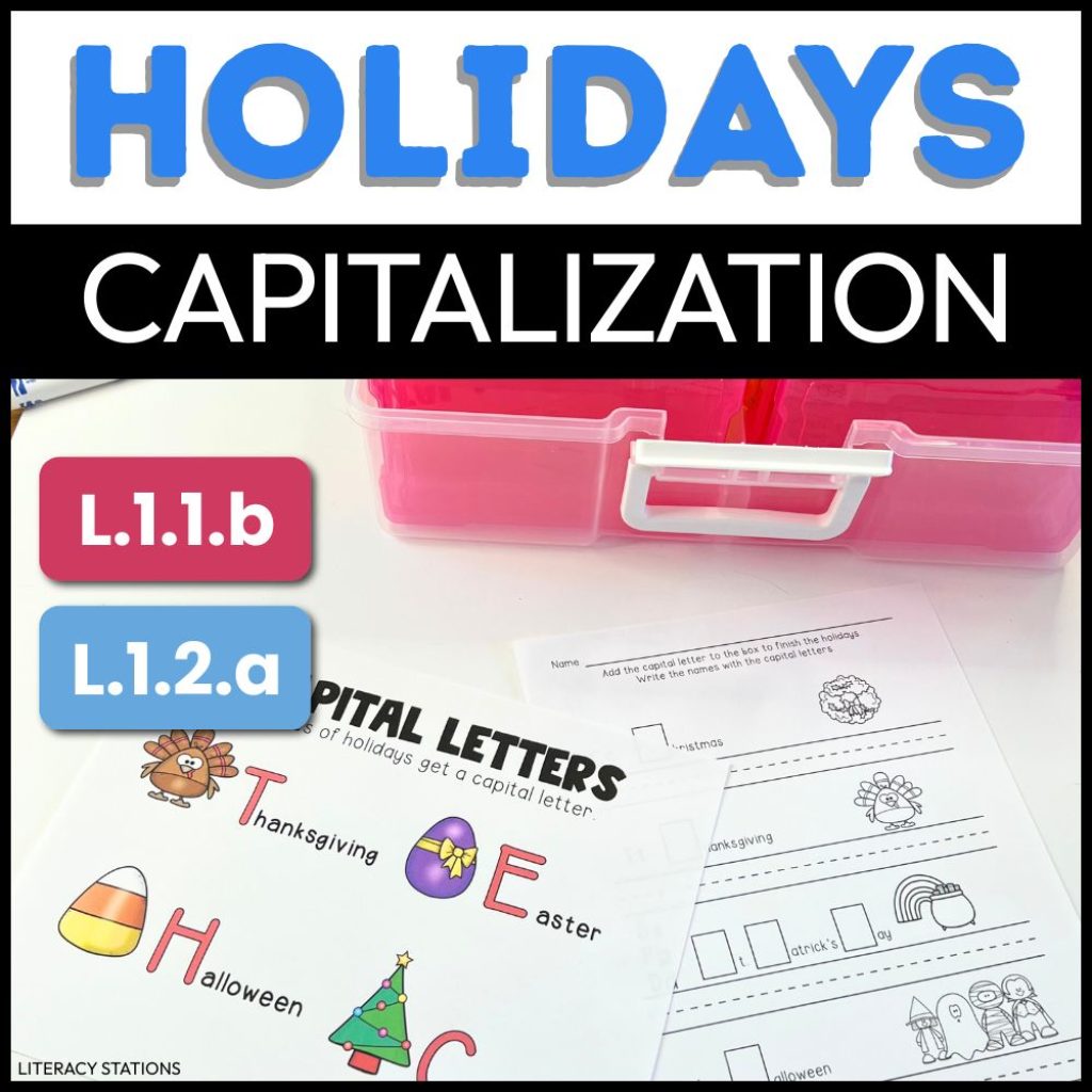 capitalization of holidays