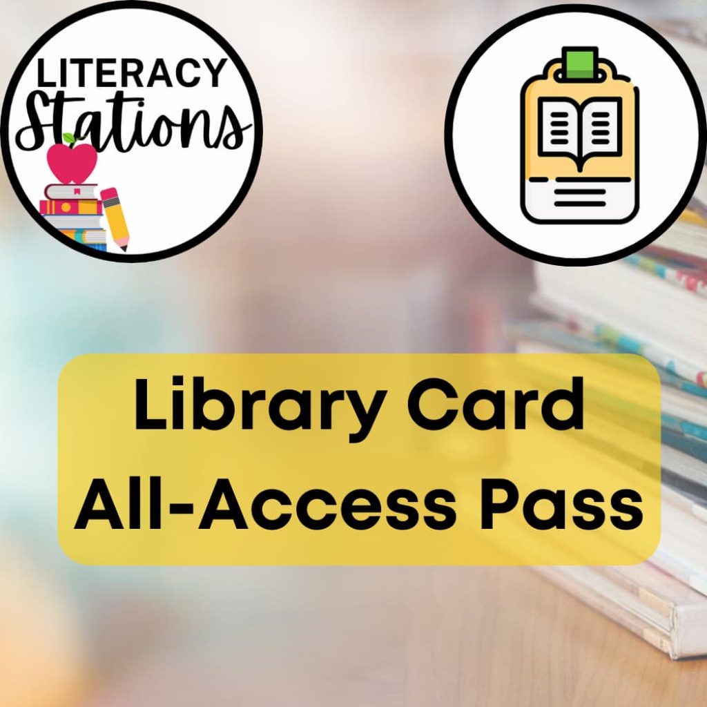 Literacy Stations Library Card