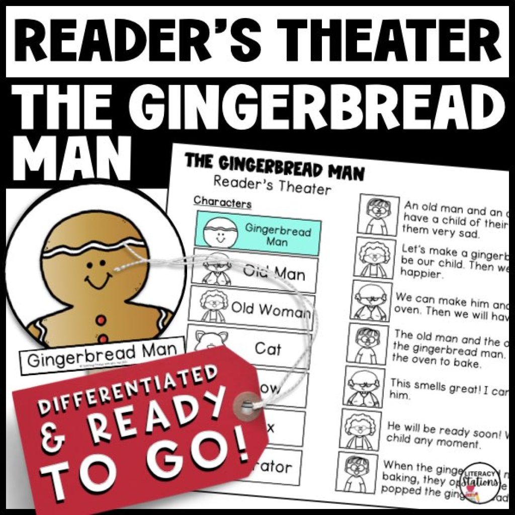the gingerbread man readers theater scripts