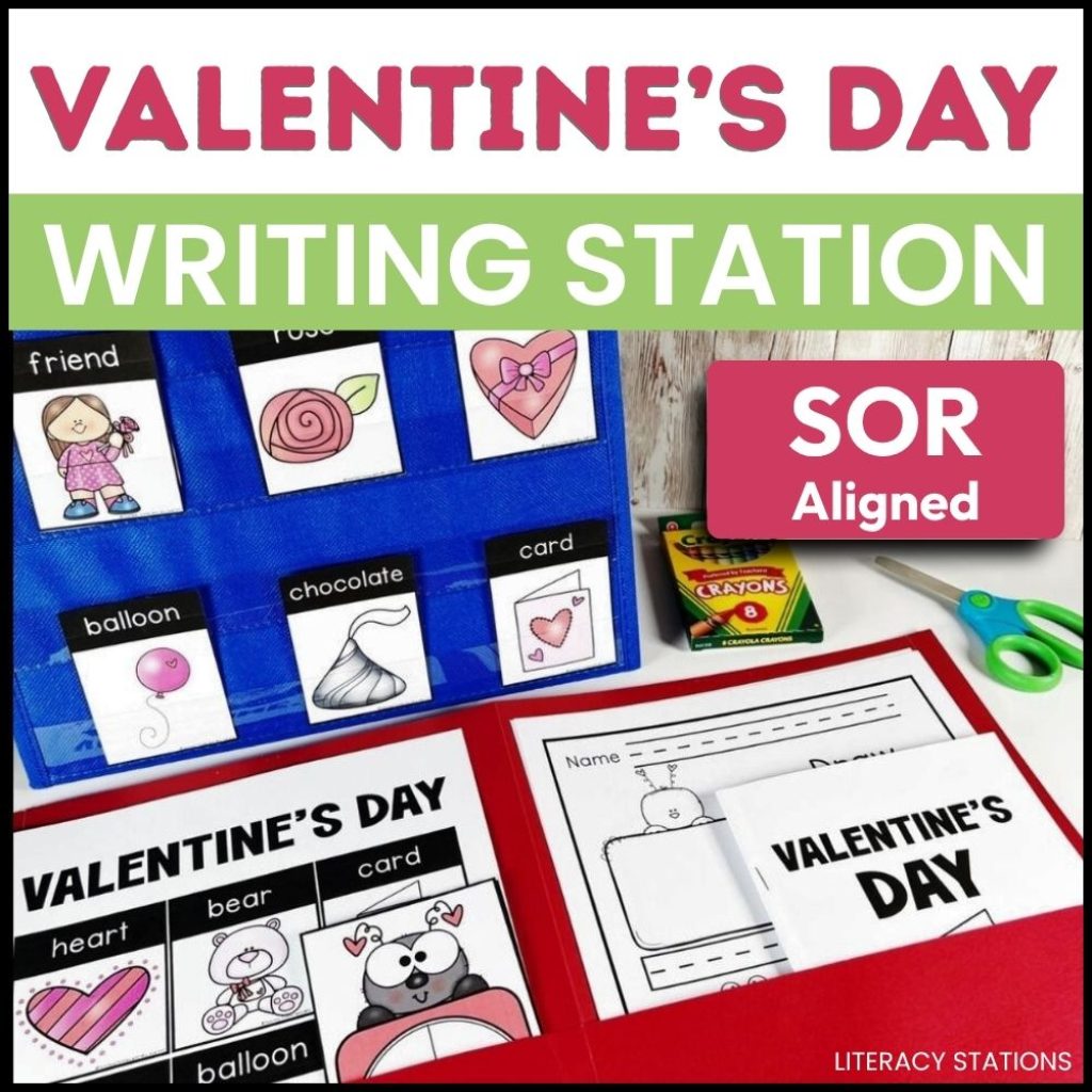 valentines day writing center